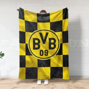 Borussia Dortmund Throw Blanket